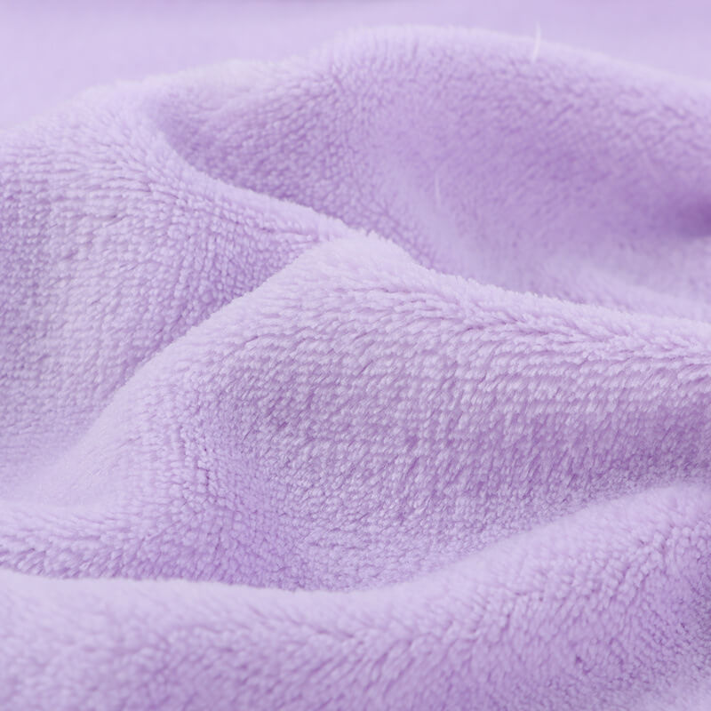 230g Solid Sleepwear Polyester Warp Knit Fabric for Sleepwear Wholesal 3